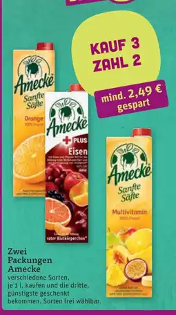 tegut Amecke Sanfte Säfte Angebot