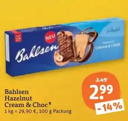 tegut Bahlsen Hazelnut Cream & Choc Angebot