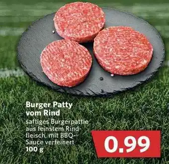 Combi Burger Patty Vom Rind Angebot