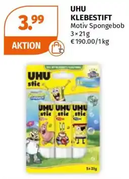 Müller UHU KLEBESTIFT Motiv Spongebob Angebot