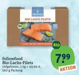 tegut followfood Bio-Lachs-Filets Angebot
