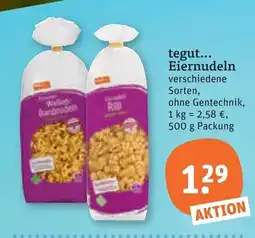 tegut tegut... Eiernudeln Angebot