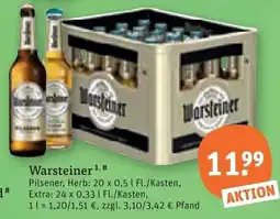 tegut Warsteiner Pilsener Angebot
