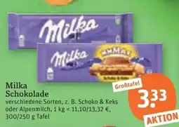 tegut Milka Schokolade Angebot