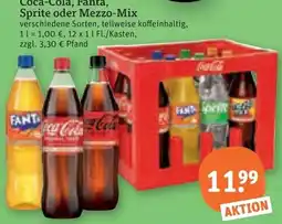 tegut Coca-Cola, Fanta, Sprite oder Mezzo-Mix Angebot