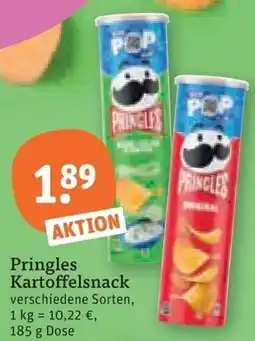tegut Pringles Kartoffelsnack Angebot
