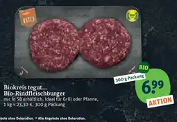 tegut Biokreis tegut... Bio-Rindfleischburger Angebot