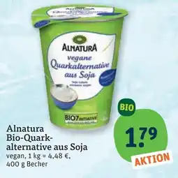 tegut Alnatura Bio-Quark-alternative aus Soja Angebot