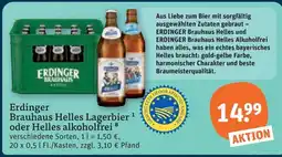 tegut Erdinger Brauhaus Helles Lagerbier Angebot