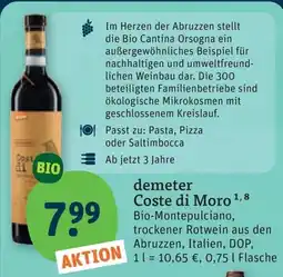tegut demeter Coste di Moro Angebot