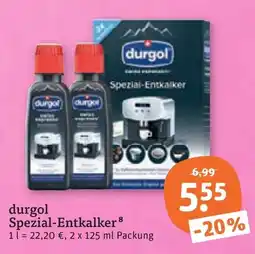 tegut durgol Spezial-Entkalker Angebot