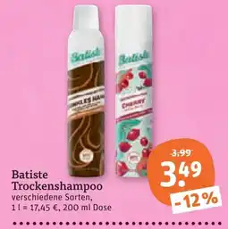 tegut Batiste Trockenshampoo Angebot