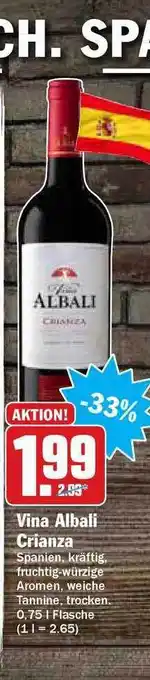 Hit Vina Albali Crianza Angebot