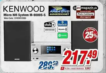 Expert Klein Kenwood Micro Hifi System M-9000s-s Angebot