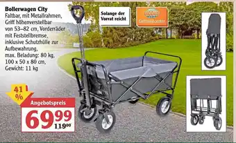 Globus Bollerwagen City Angebot