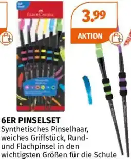 Müller Faber Castell 6er Pinselset Angebot