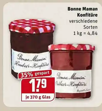 REWE Kaufpark Bonne Maman Konfitüre Angebot