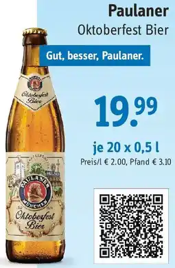 Gefako Paulaner Oktoberfest Bier Angebot