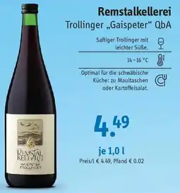 Gefako Remstalkellerei Angebot