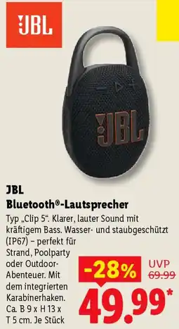 Lidl JBL Bluetooth-Lautsprecher Angebot