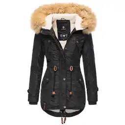 Netto Marken-Discount NAVAHOO Damen Hochwertiger Wintermantel Winterparka mit großem Kunstfell La Viva Angebot