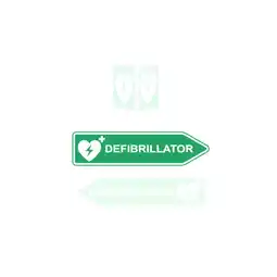 Netto Marken-Discount AED-Standortschild rechtsweisend, innen & außen Angebot