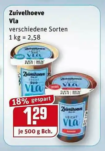 REWE Kaufpark Zuivelhoeve Vla Angebot