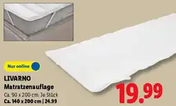 Lidl LIVARNO Matratzenauflage Angebot