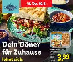 Lidl 1001 DELIGHTS Hähnchen Kebab Angebot