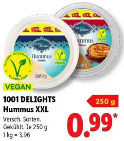 Lidl 1001 DELIGHTS Hummus XXL Angebot