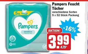 Hit Pampers Feucht Tücher Angebot