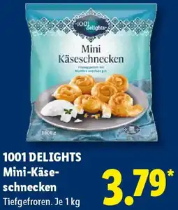 Lidl 1001 DELIGHTS Mini-Käseschnecken Angebot