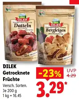 Lidl DILEK Getrocknete Früchte Angebot