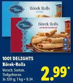 Lidl 1001 DELIGHTS Börek-Rolls Angebot