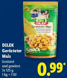 Lidl DILEK Gerösteter Mais Angebot