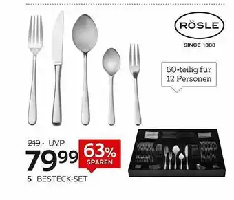 XXXLutz Besteck-set Rösle Angebot