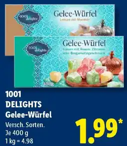 Lidl 1001 DELIGHTS Gelee-Würfel Angebot