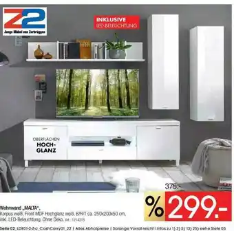 Zurbrüggen Wohnwand „malta” Angebot