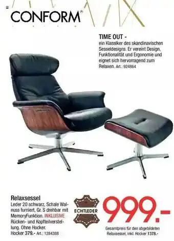 Zurbrüggen Relaxsessel Conform Angebot