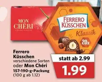 Combi Ferrero Küsschen Oder Mon Chéri Angebot