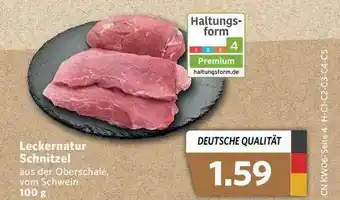 Combi Leckernatur Schnitzel Angebot