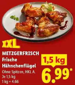 Lidl METZGERFRISCH Frische Hähnchenflügel Angebot