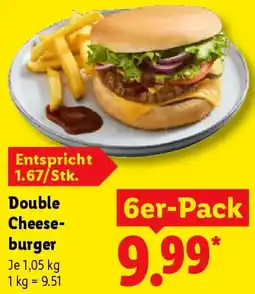 Lidl Double Cheeseburger Angebot