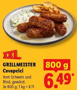 Lidl GRILLMEISTER Cevapcici Angebot