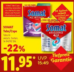 Lidl Somat Tabs/Caps Angebot