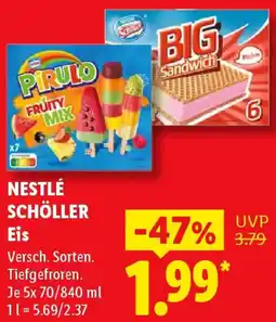 Lidl NESTLÉ SCHÖLLER Eis Angebot