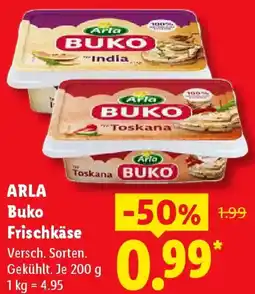 Lidl ARLA Buko Frischkäse Angebot