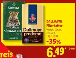 Lidl DALLMAYR Filterkaffee Angebot