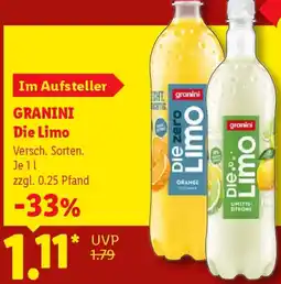 Lidl GRANINI Die Limo Angebot