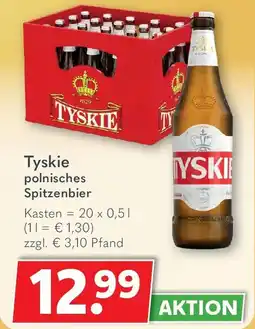Getränkeland Tyskie polnisches Spitzenbier Angebot
